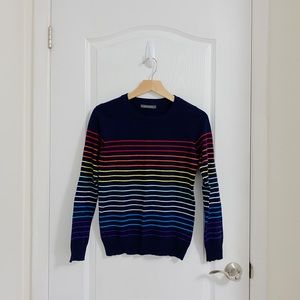 Suzy Shier Rainbow Sweater